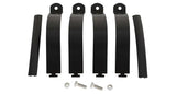 Rhino-Rack Vortex Pipe Clamps - 6in - Pair - Truck & Automotive