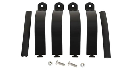 Rhino-Rack Vortex Pipe Clamps - 6in - Pair - Truck & Automotive