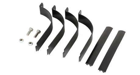 Rhino-Rack Vortex Pipe Clamps - 6in - Pair - Truck & Automotive