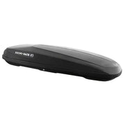 Rhino Rack Zenith Cargo Box 400L - Black and Grey, High-Quality, Aerodynamic, 400L Capacity, Dual Side Opening