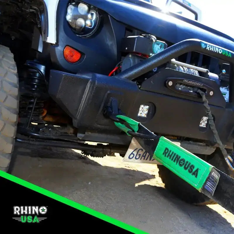 Rhino USA 30Ft Tow Strap/Shackles Combo - Rhino USA