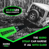 Rhino USA 30Ft Tow Strap/Hitch Combo - Rhino USA