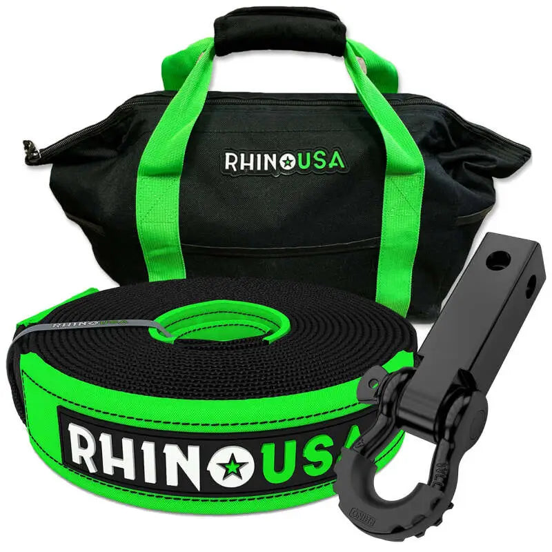 Rhino USA 30Ft Tow Strap/Hitch Combo - Rhino USA