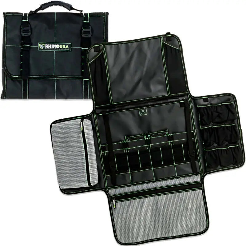 Rhino USA Camp Kitchen Organizer Bag (Black) - Rhino USA