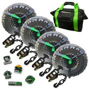 Rhino USA Lasso Straps; Basket Straps - Black - Rhino USA
