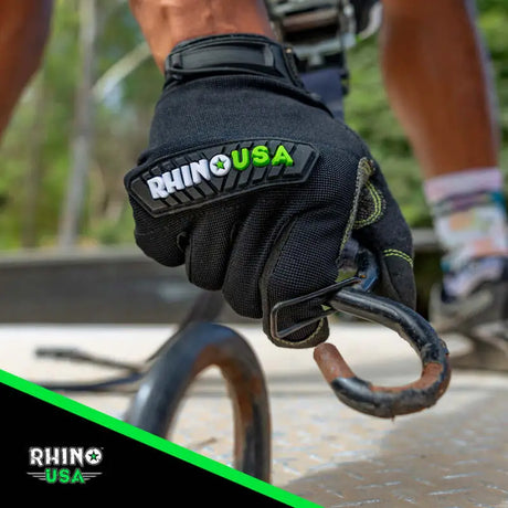 Rhino USA Recovery Gloves (Black) - Rhino USA