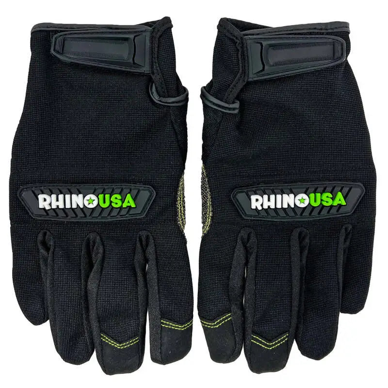 Rhino USA Recovery Gloves (Black) - Rhino USA
