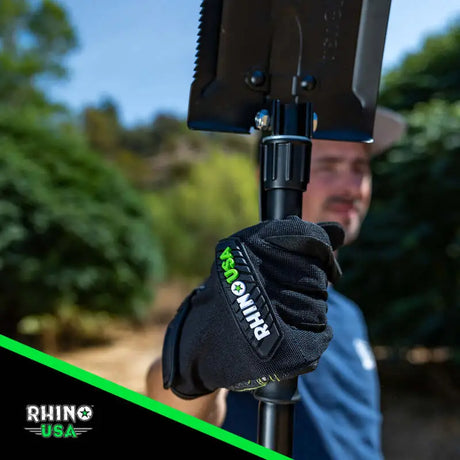 Rhino USA Recovery Gloves (Black) - Rhino USA