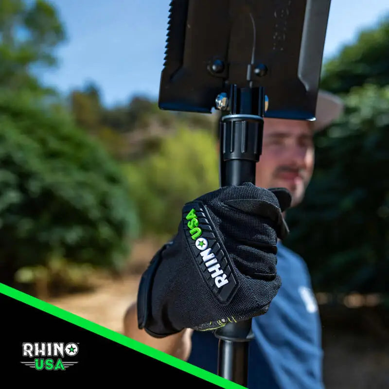 Rhino USA Recovery Gloves (Black) - Rhino USA
