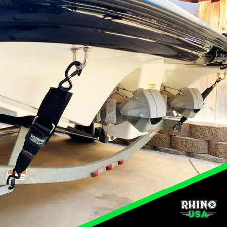 Rhino USA Transom Straps For Boat Trailer (Pair) - Rhino USA