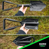 Rhino USA Folding Recovery Shovel W/Pick - Rhino USA
