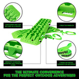 Rhino USA Recovery Traction Boards - Green (Pair) - Rhino USA