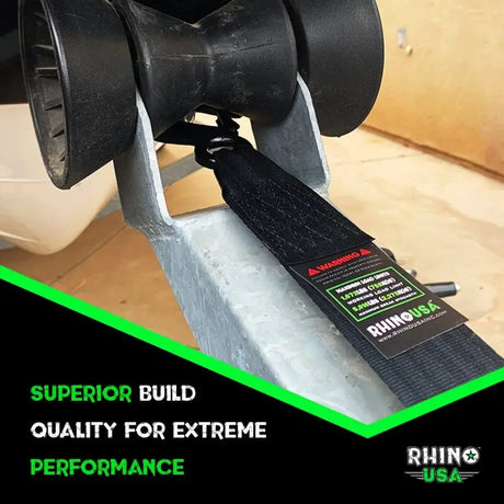 Rhino USA 2In X 20Ft Boat Winch Strap With Hook - Rhino USA