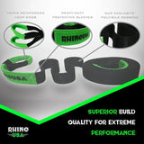 Rhino USA Recovery Tow Strap 2Inx20Ft (Black) - Rhino USA