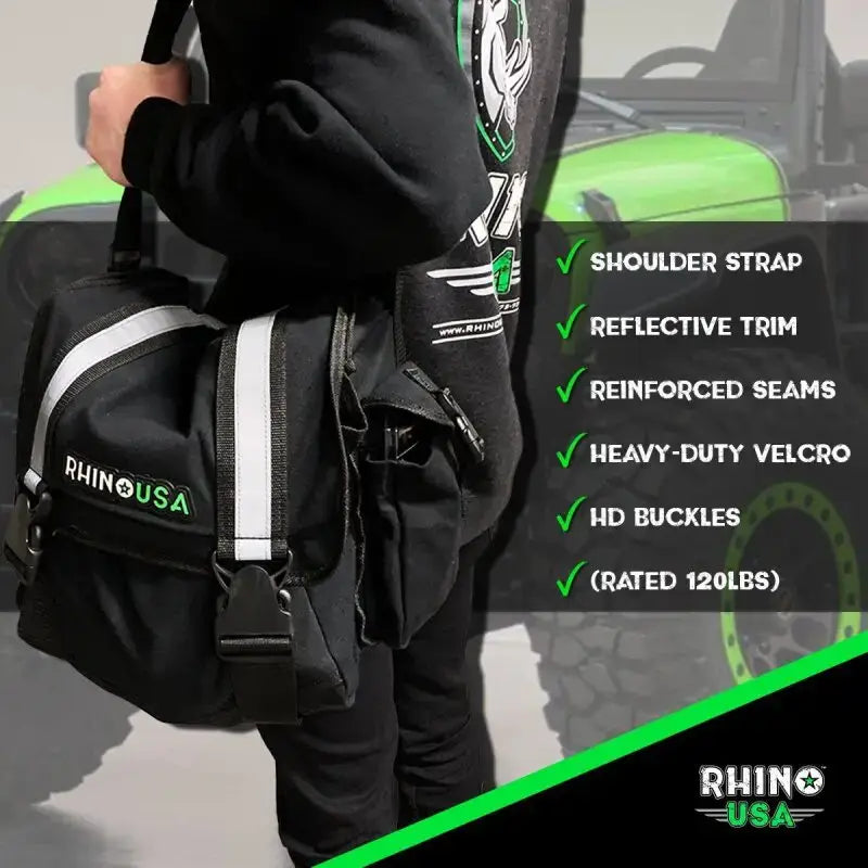 Rhino USA Ultimate Recovery Gear Storage Bag (Black) - Rhino USA