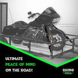 Rhino USA Soft Loops Motorcycle Tie-Down Set 4-Pack Red - Rhino USA