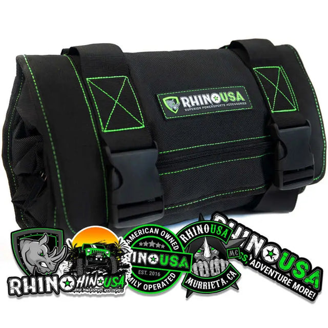 Rhino USA Heavy Duty Off-Road Tool Bag/Roll Black - Rhino USA