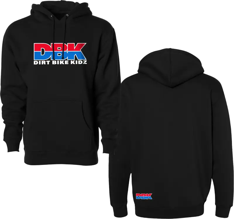 Ride Dbk Hoodie Black Xl - DBK