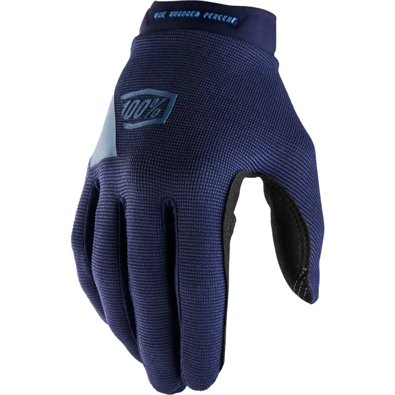 100% Ridecamp Women's Gloves Navy/Slate Xl