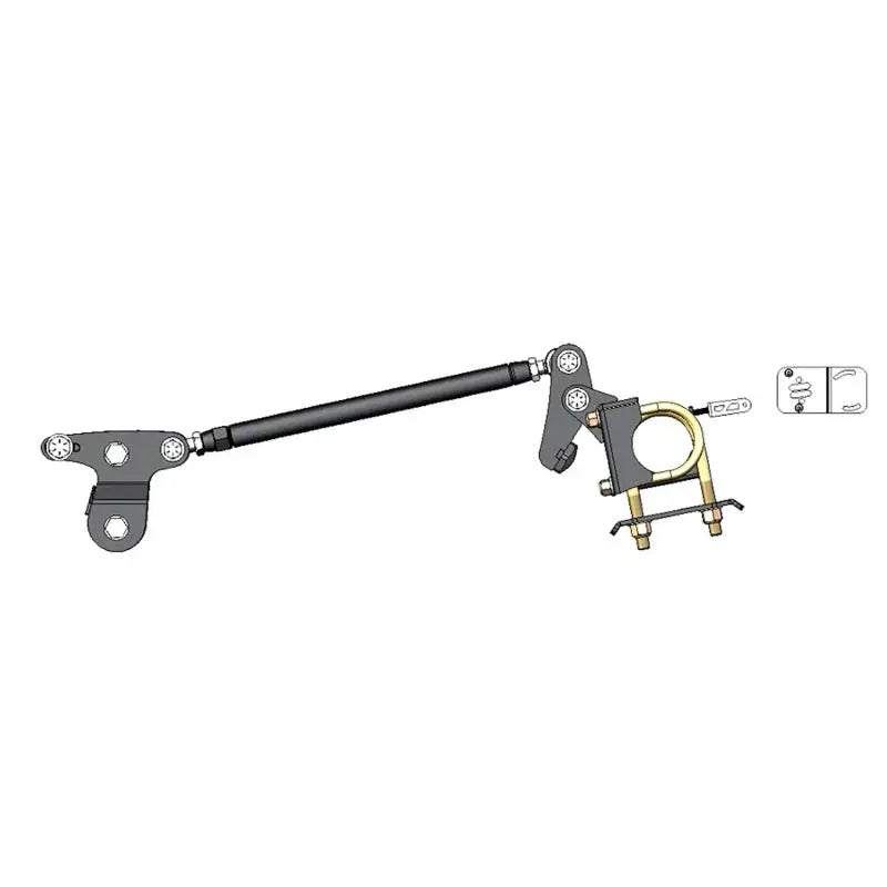 Ridetech 2015+ Ford F150 Traction Bar Kit - 12297250