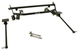 Black metal Chevy Nova bolt-on 4-link suspension parts for RV parts & accessories