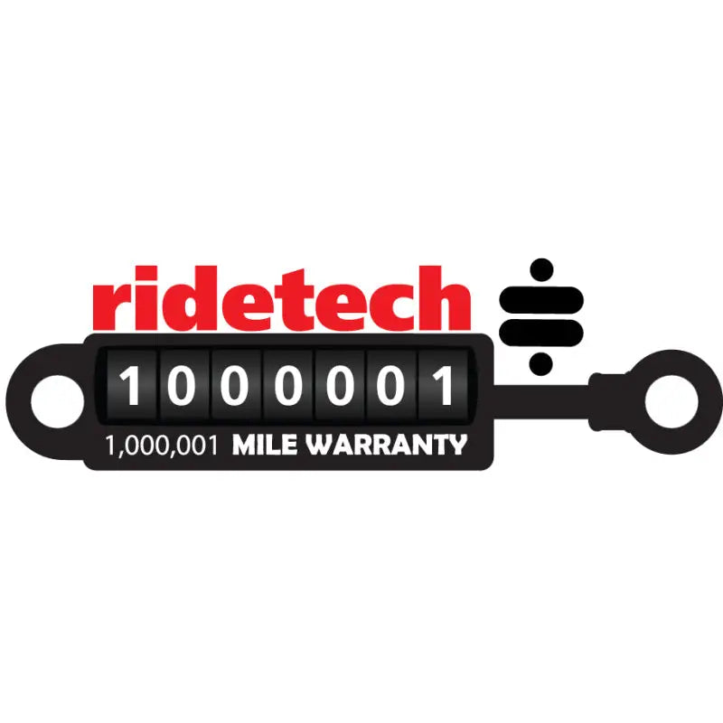 Ridetech HQ Series Shock Absorber Single Adjustable 4.75in Stroke Eye/Eye Mounting 10.15in x 14.9in - 22149841