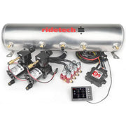 Ridetech 30534100 Ridetech RidePro E5 Air Ride Suspension Control System 5 Gallon Dual Compressor 1/4in Valves - 30534100
