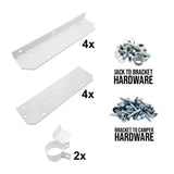 Rieco-Titian 55141 Electric Wide Bracket Kit  Set Of 4 