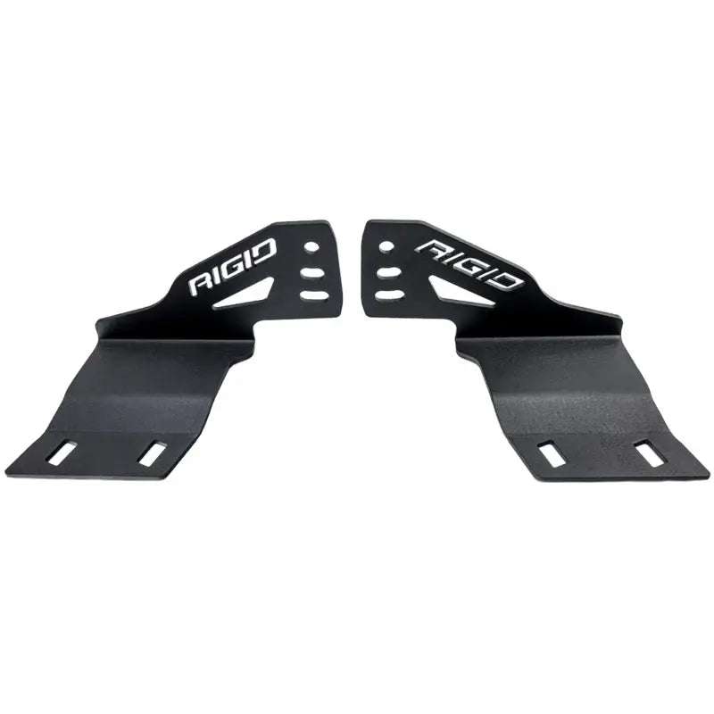 Black RIG Bumper Mount for RDS Series by Rigid Industries for 2020+ Ford Super Duty.