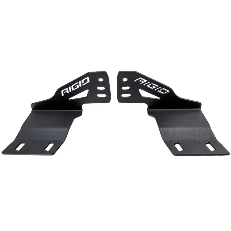 RIG Bumper Mount for RDS Series, sleek black design by Rigid Industries, compatible with 2020+ Ford Super Duty.