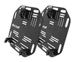Rigg Saddlebag Plate Flat Bar Quick Release Pair - NELSON-RIGG