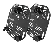 Rigg Saddlebag Plate Flat Bar Quick Release Pair - NELSON-RIGG