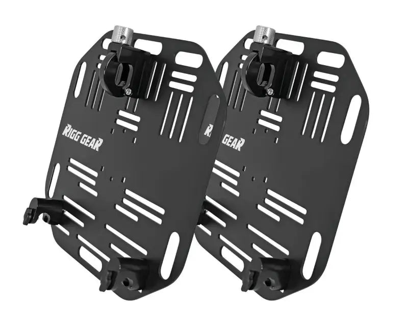Rigg Saddlebag Plate Flat Bar Quick Release Pair - NELSON-RIGG