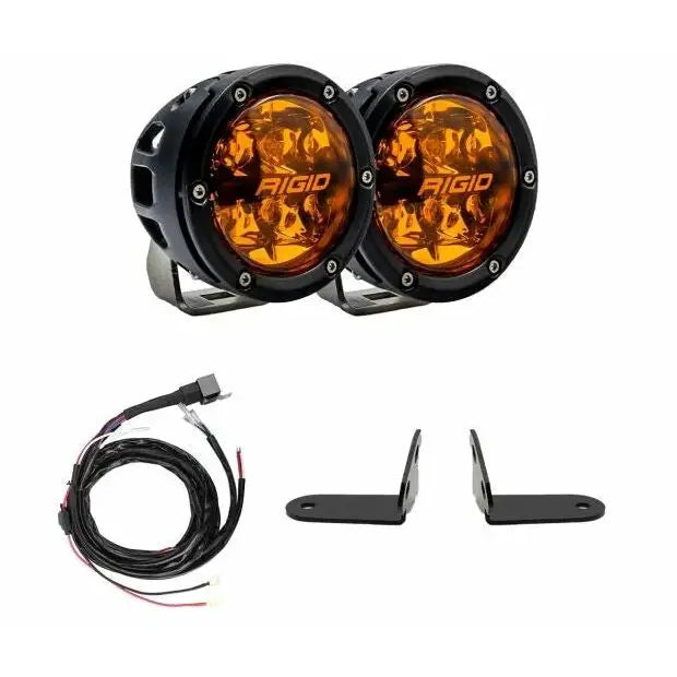 Rigid 360-Series A-Pillar Kit Illumination 41652 - Razor Amber Pro A-Pillar Light