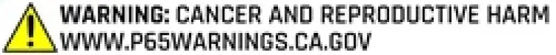 Warning label on Rigid 430613 Revolve 30 inch Bar Wht Backlight product