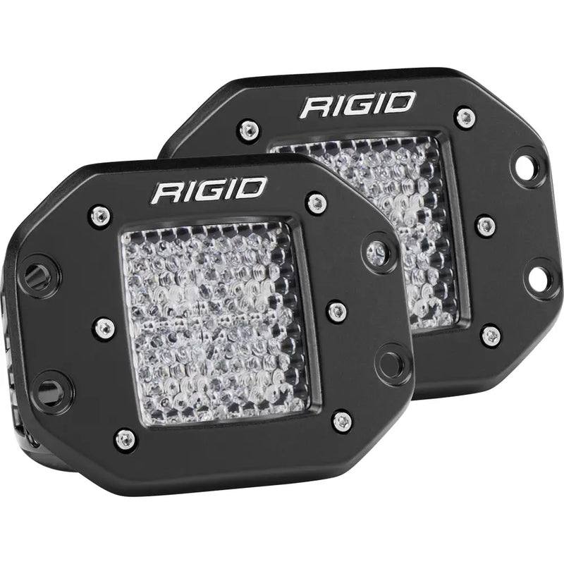 Rigid D-Series Pro Pod Light Illumination 212513 - D-Series Diffused Flush Mount Pair