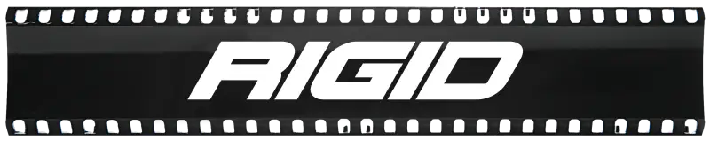 Black light bar cover for Rigid Industries 10in SR-Series lights
