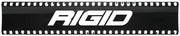 Black film strip with RIGID logo for Rigid Industries 10in SR-Series Light Cover