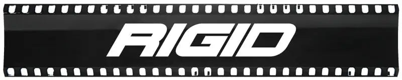 Black film strip with RIGID logo for Rigid Industries 10in SR-Series Light Cover