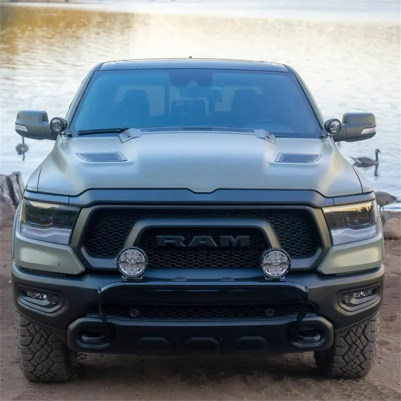 Rigid Industries 46717 Rigid Industries 2019+ Dodge Ram 1500 A-Pillar LED Light Mounts