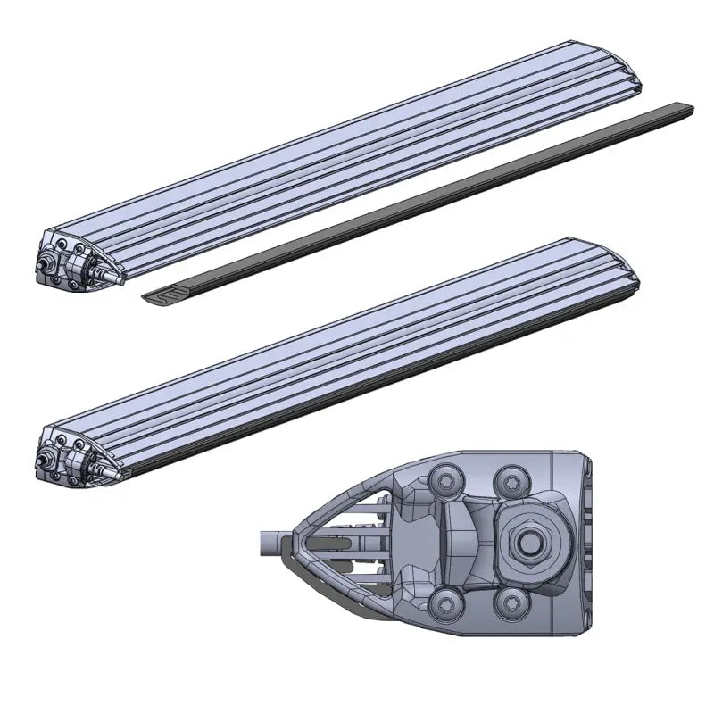 Rigid Industries 2021 Ford Bronco Roof Line Light Kit (Incl. SR spot/flood Combo Bar) - Truck & Automotive