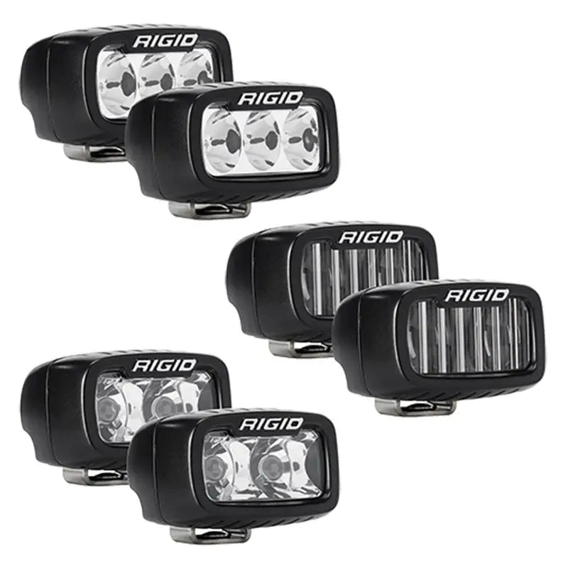 Rigid Industries 46731 Rigid Industries 2021+ Ford Mod Bumper Triple SR-M Fog Light Kit