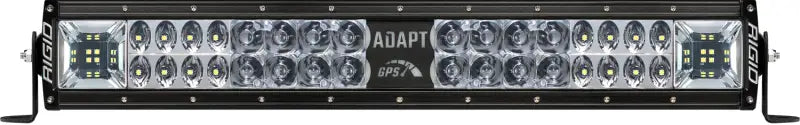 Black LED light bar from Rigid Industries 20in Adapt E-Series for powerful illumination