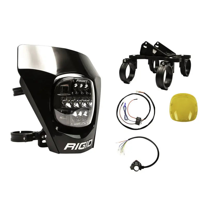 Rigid Industries Adapt XE LED Moto Kit - Black - Truck & Automotive