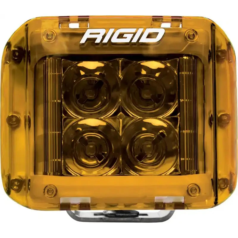 RIGID Industries D-SS Series amber light cover, durable polycarbonate plastic, accessory lighting protection.