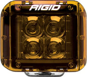 Rigid Industries D-SS Amber Cover, Polycarbonate Light Cover for D-SS Series, Adds Style and Protection.