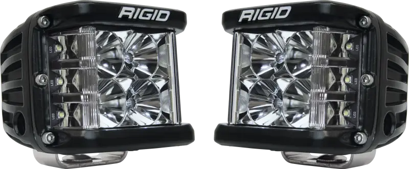 Rigid Industries D-SS - Flood - Set of 2 - Black Housing - Truck & Automotive