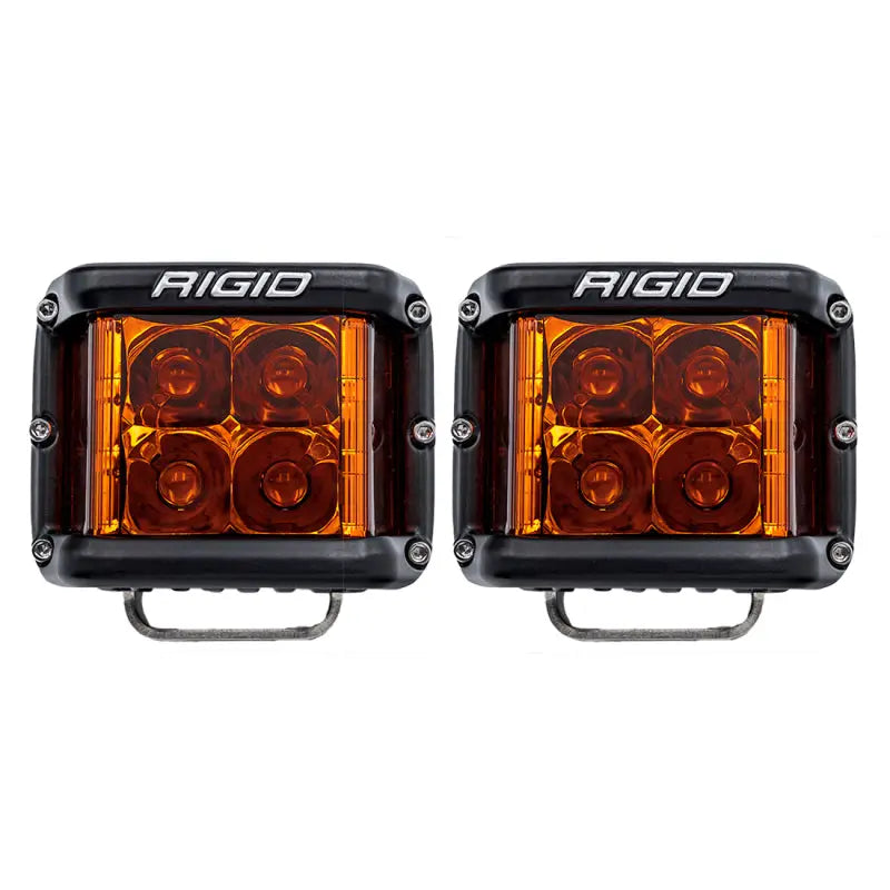 Rigid Industries 262214 Rigid Industries D-SS Spot w/ Amber PRO Lens (Pair)