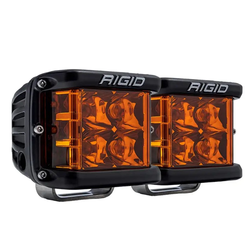 Rigid Industries 262214 Rigid Industries D-SS Spot w/ Amber PRO Lens (Pair)