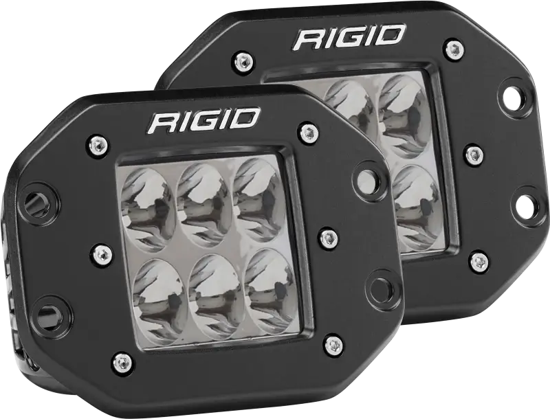Rigid Industries D2 - Flush Mount - Driving Pair - Truck & Automotive